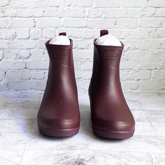 NEW Hunter Original Refined Chelsea Rain Booties - Picture 4 of 8